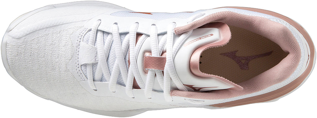 Women's Wave Stealth Neo Netball Shoes - White