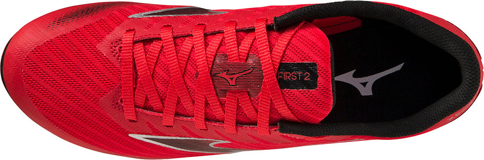 X First 2 Running Spikes - Red