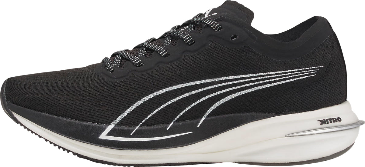 Women's Deviate Nitro Road Running Shoes - Black