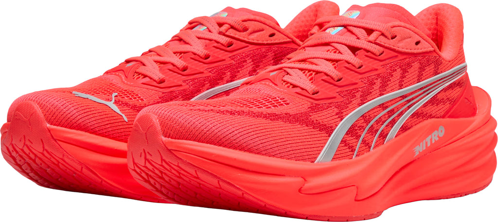 Women's Deviate Nitro 4 Road Running Shoes - Red