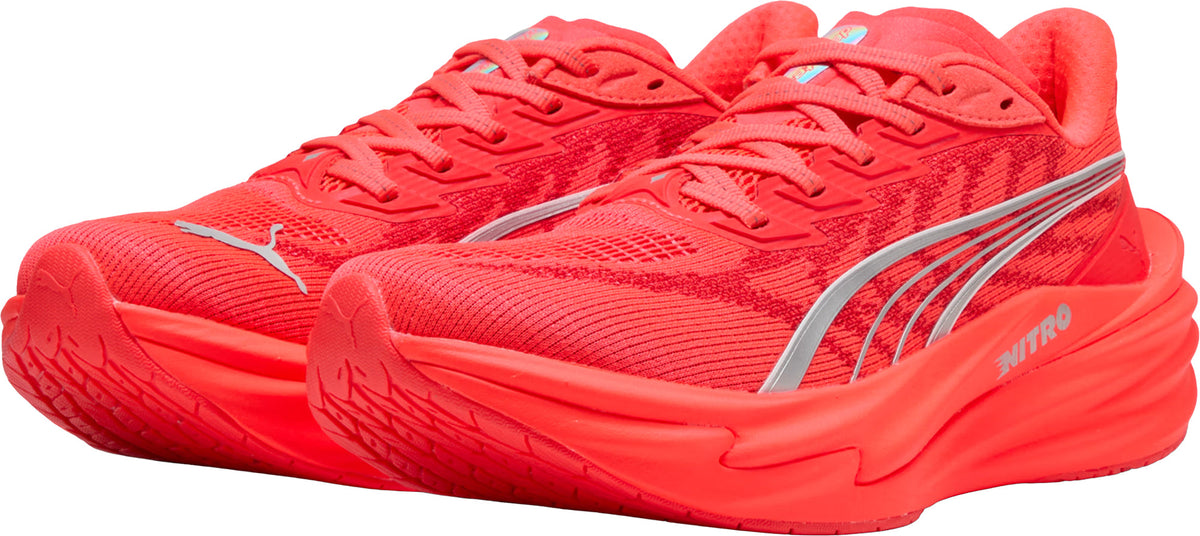 Women's Deviate Nitro 4 Road Running Shoes - Red