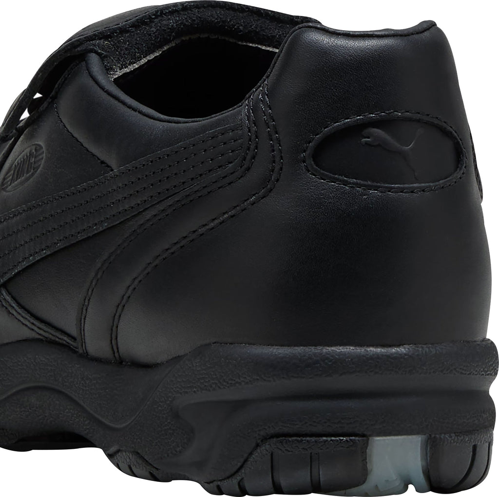 King Leather Trainers - Black