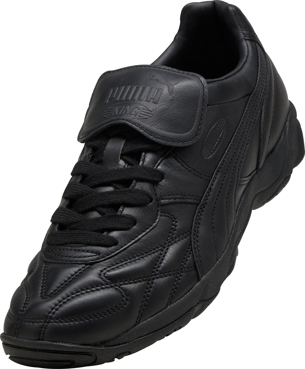King Leather Trainers - Black