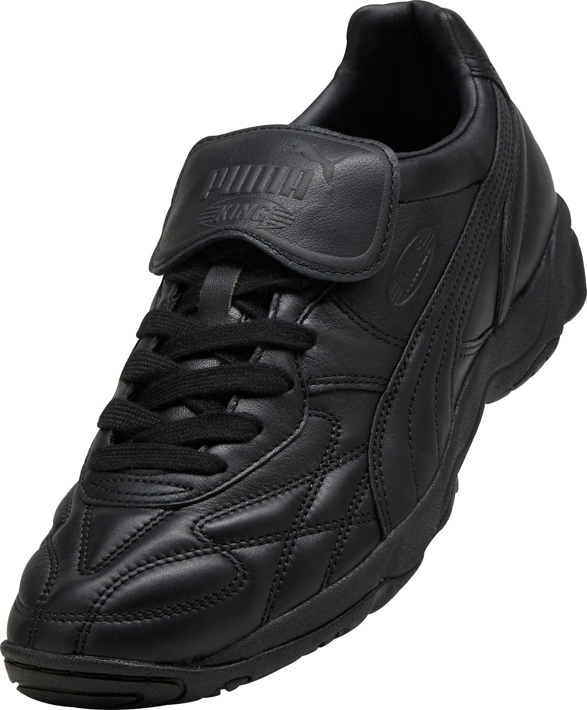 King Leather Trainers - Black