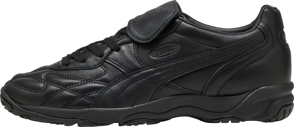 King Leather Trainers - Black