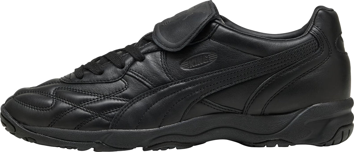 King Leather Trainers - Black