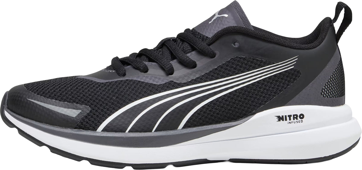Junior Kruz Nitro Road Running Shoes - Black