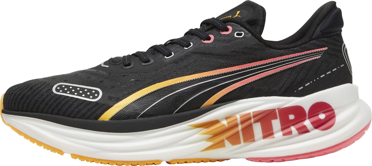 Men's Magnify Nitro 2 Tech Road Running Shoes - Black