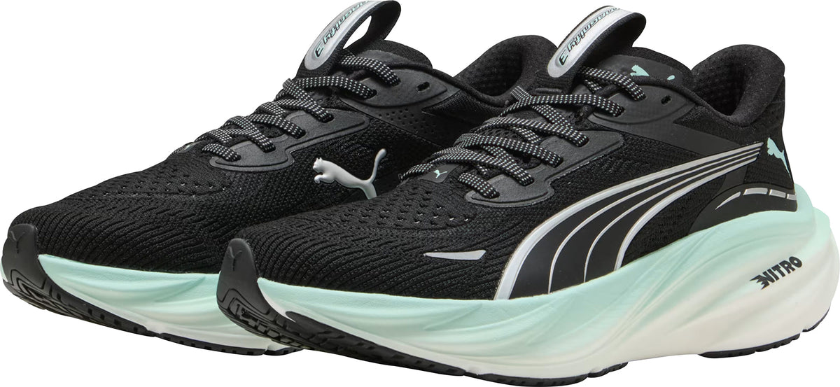 Women's Magnify Nitro 3 Road Running Shoes - Black