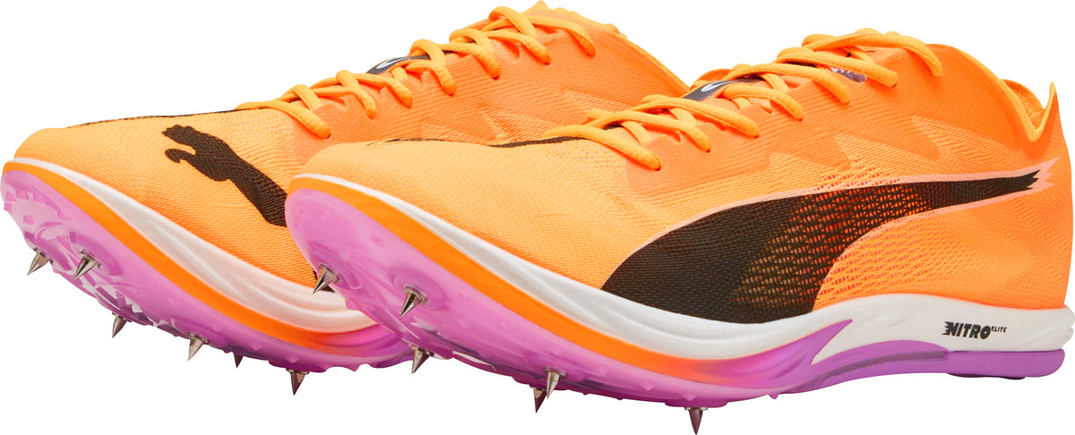 Nitro Elite 3 Long Distance Running Spikes - Orange