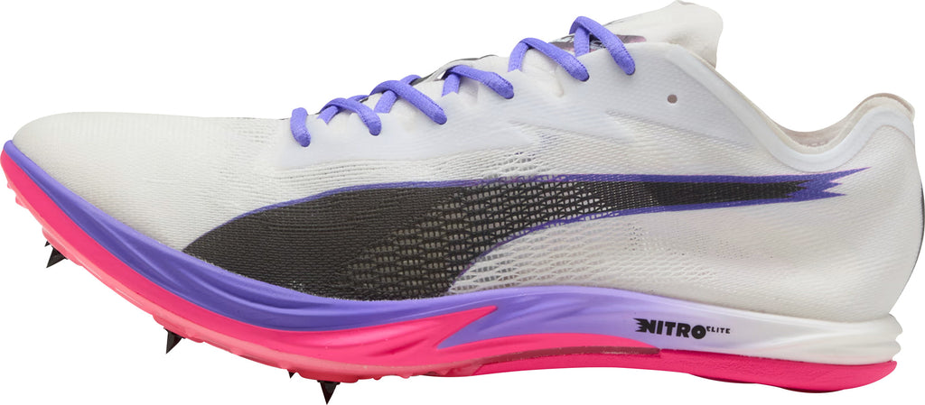 Nitro Elite 3 Long Distance Running Spikes - White