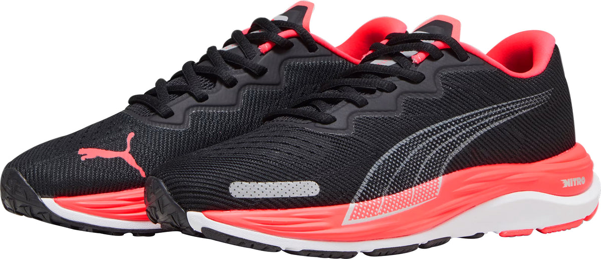 Women's Velocity Nitro 2 Road Running Shoes - Black