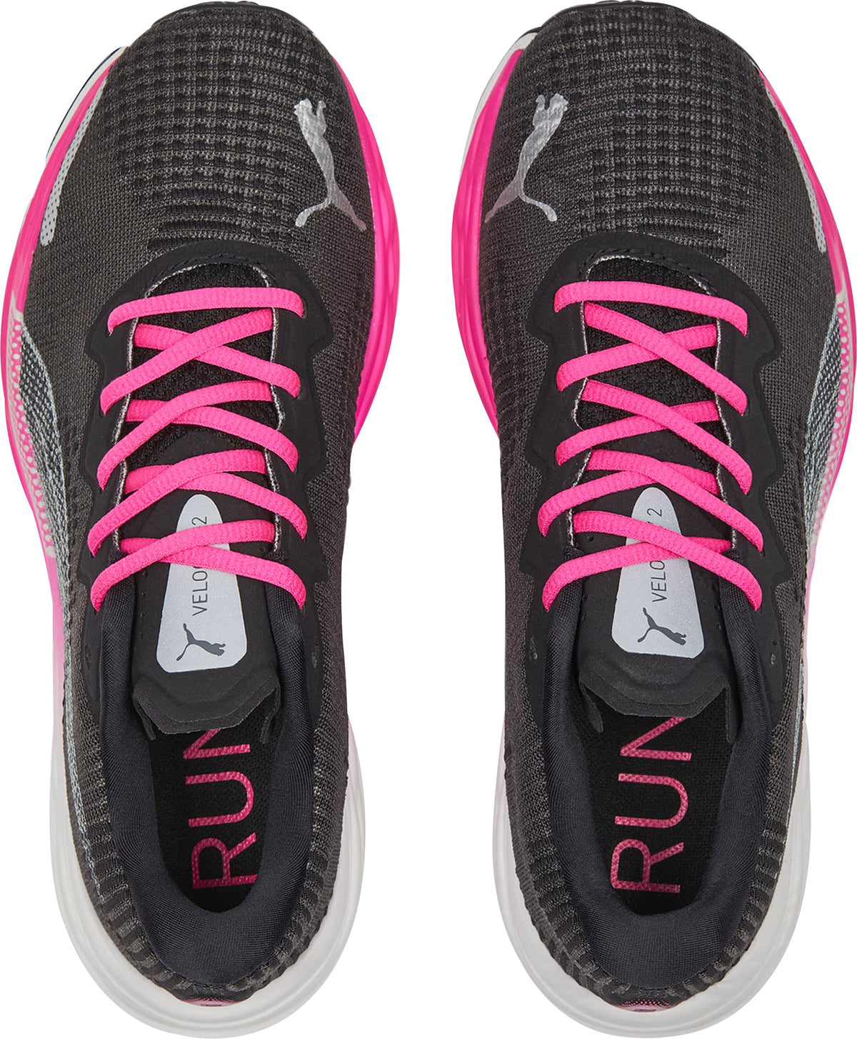 Women's Velocity Nitro 2 Road Running Shoes - Black