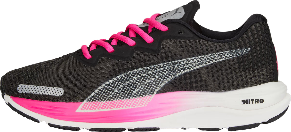 Women's Velocity Nitro 2 Road Running Shoes - Black