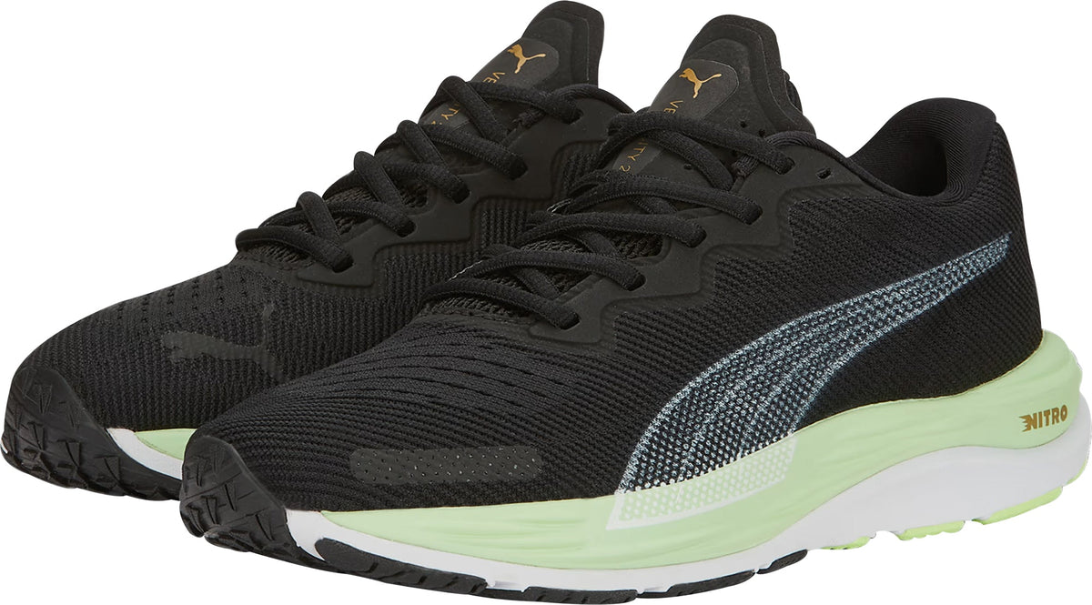 Women's Velocity Nitro 2 Road Running Shoes - Black