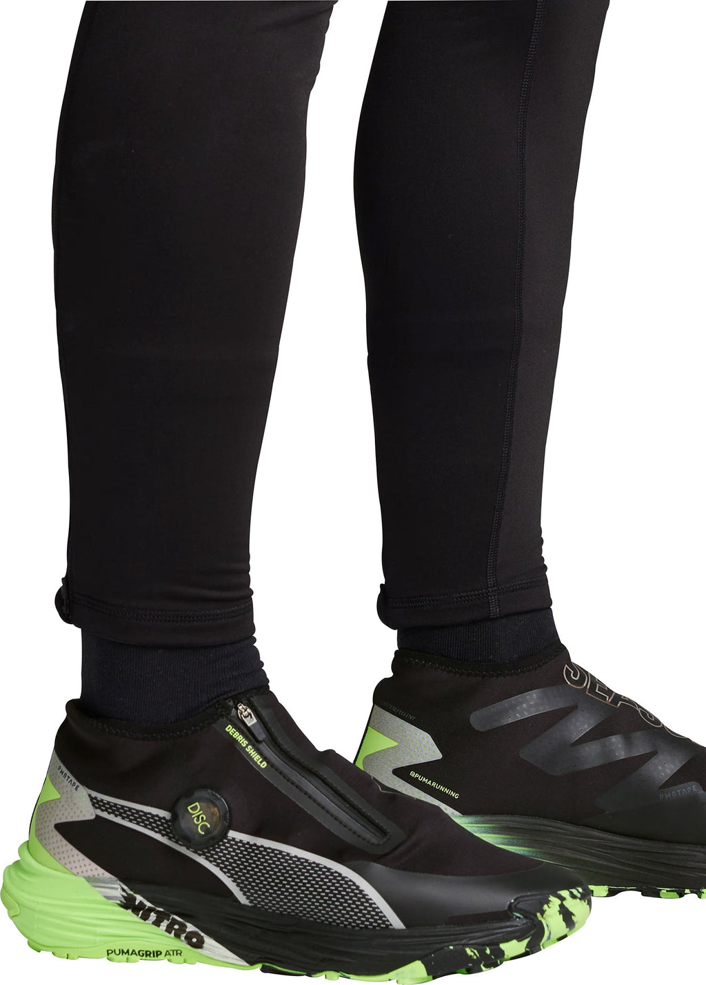 Men's Voyage Nitro 3 Disc Trail Running Shoes - Black