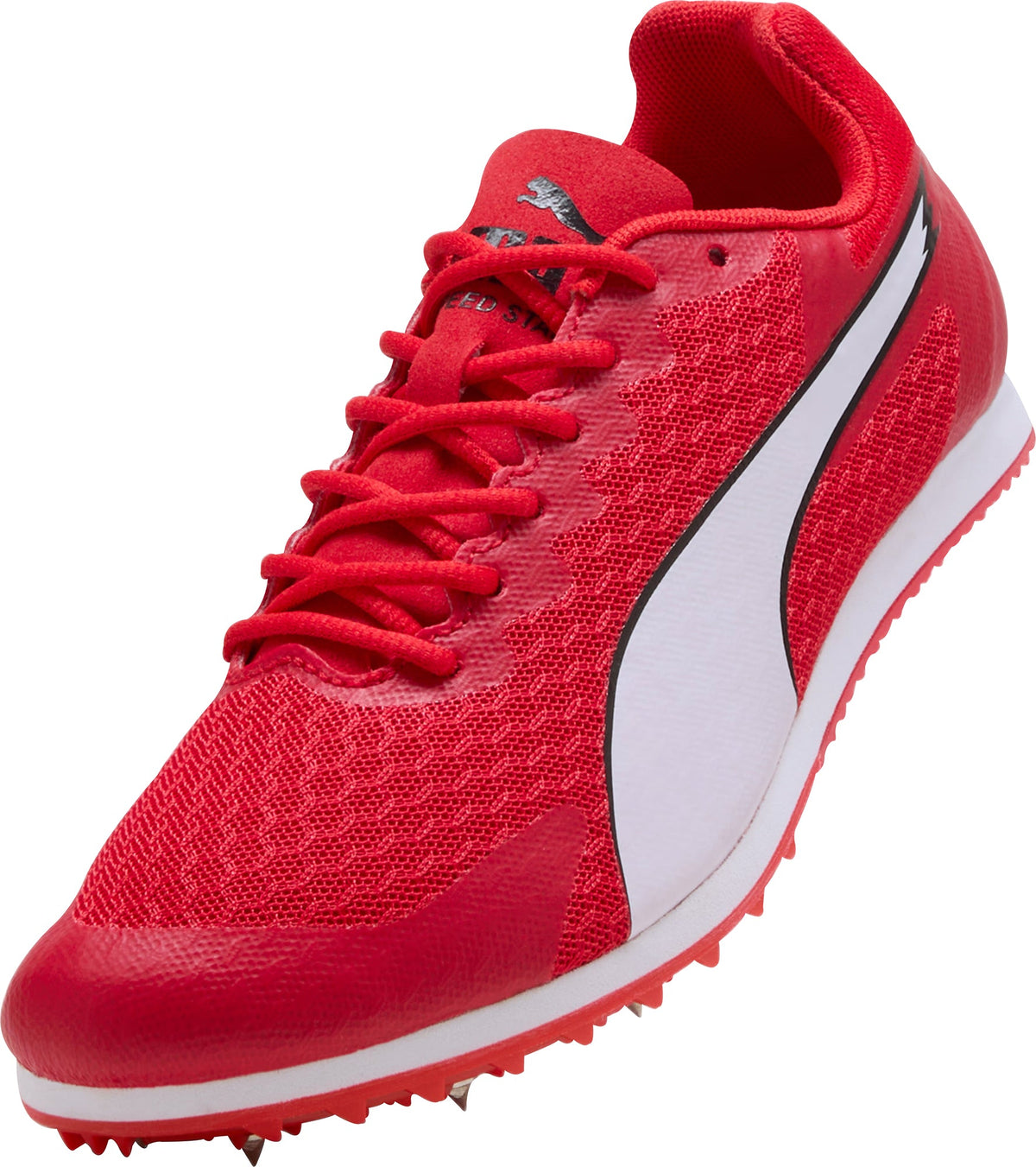 Junior evoSpeed Star 9 Running Spikes - Red