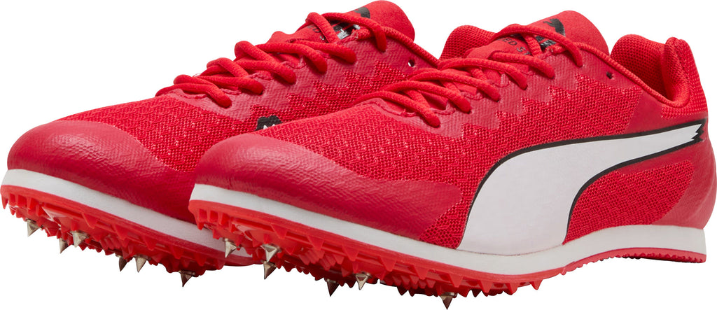 Junior evoSpeed Star 9 Running Spikes - Red