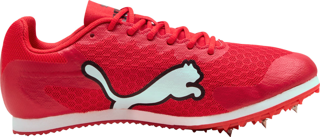 Junior evoSpeed Star 9 Running Spikes - Red