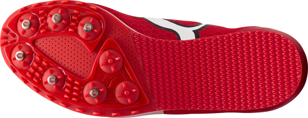 Junior evoSpeed Star 9 Running Spikes - Red