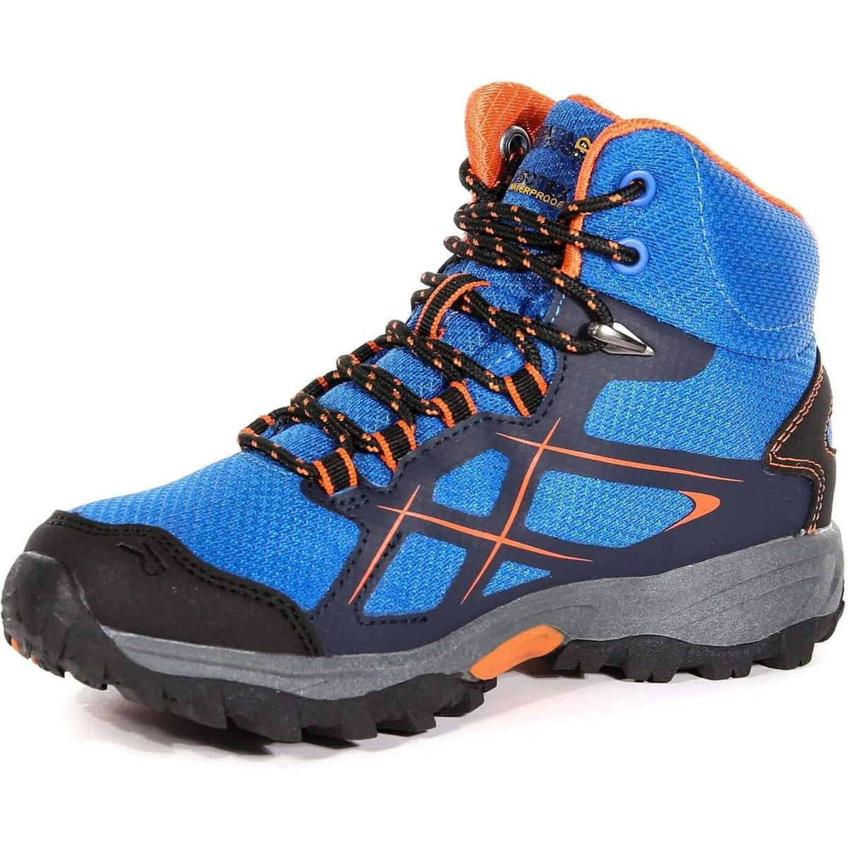 Junior Kota Mid Waterproof Walking Boots - Blue