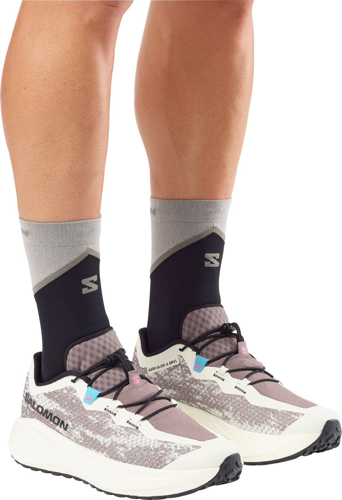 Men's Aero Glide 4 GRVL Trail Running Shoes - White