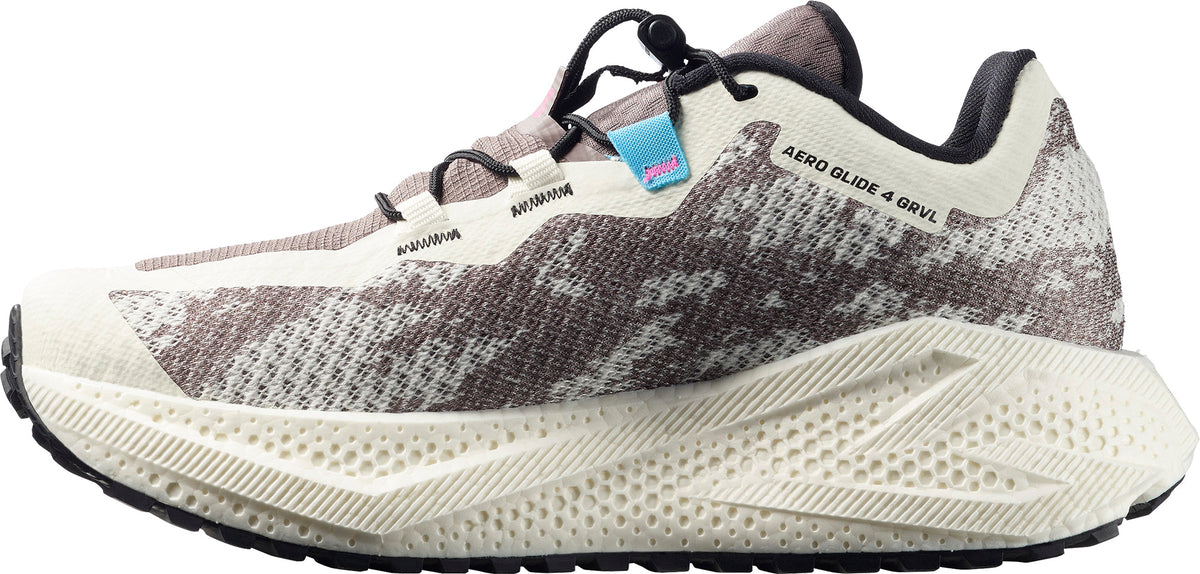 Women's Aero Glide 4 GRVL Trail Running Shoes - White