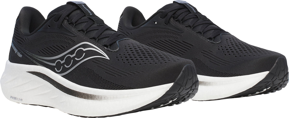 Men's Ride 18 Road Running Shoes - Black