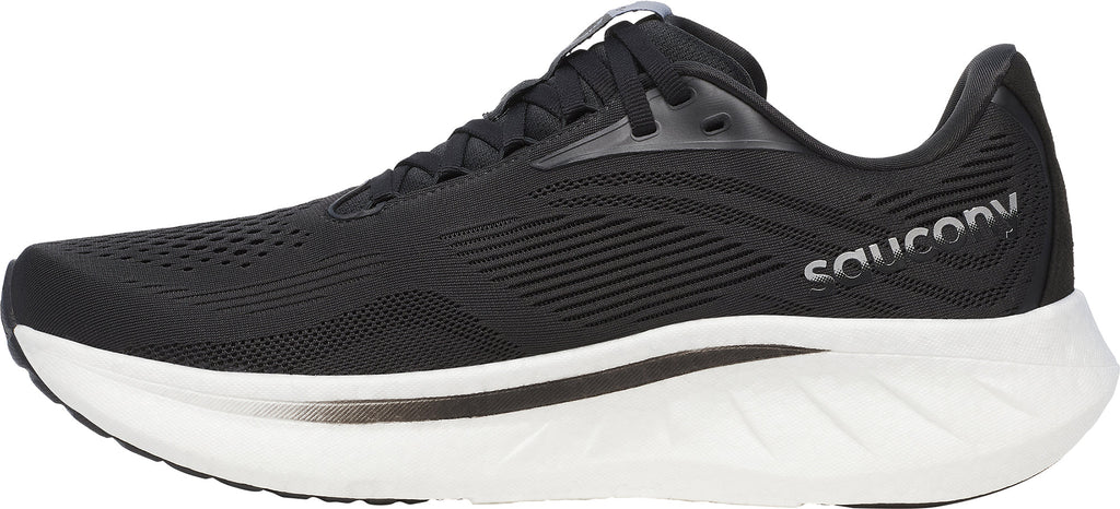 Men's Ride 18 Road Running Shoes - Black
