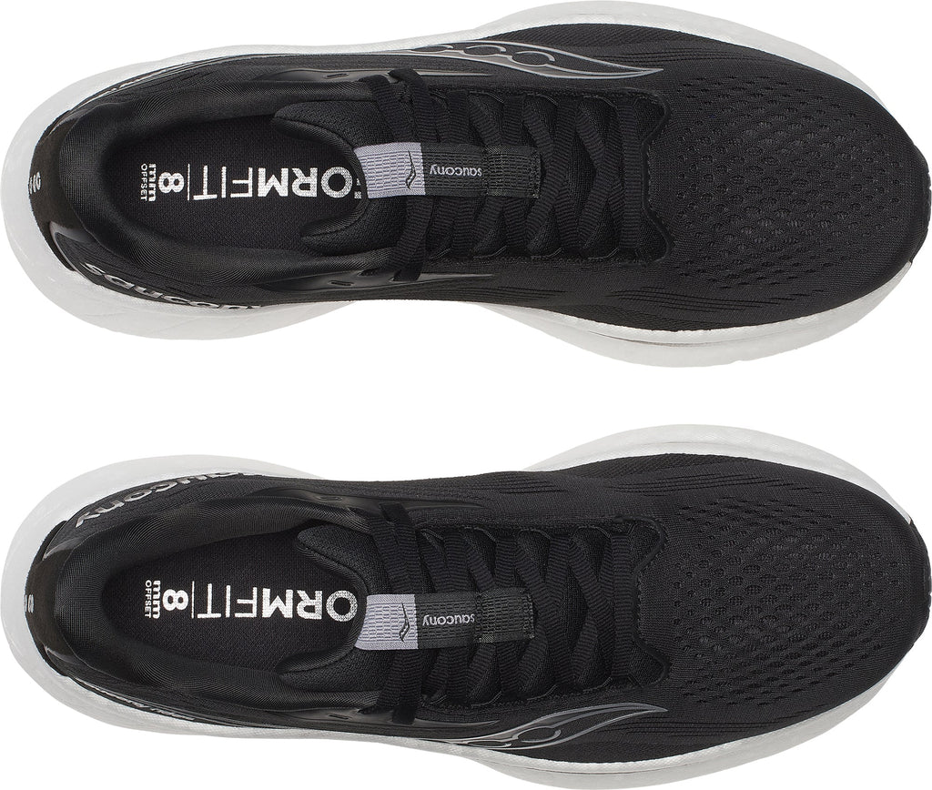 Men's Ride 18 Road Running Shoes - Black