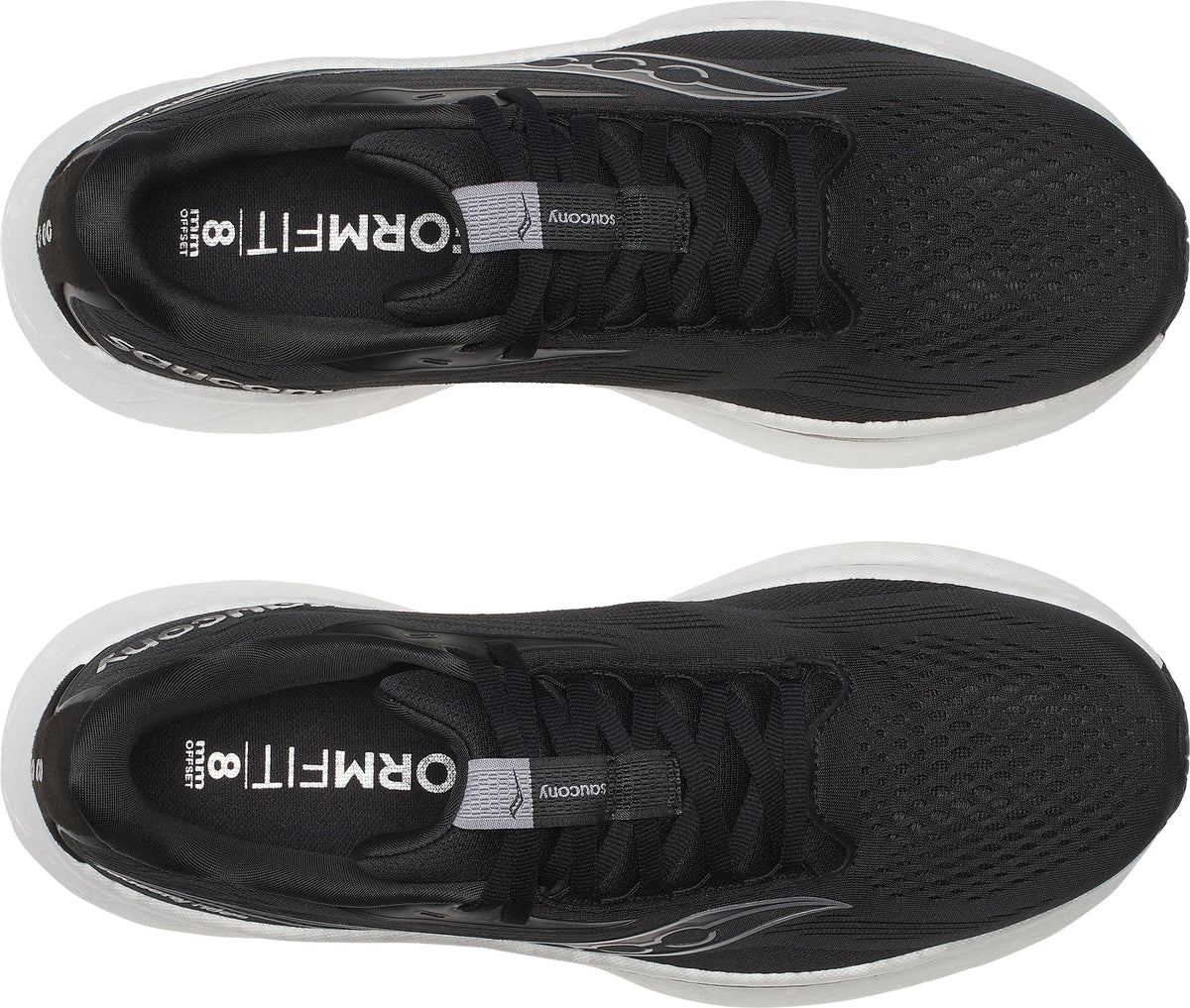 Men's Ride 18 Road Running Shoes - Black