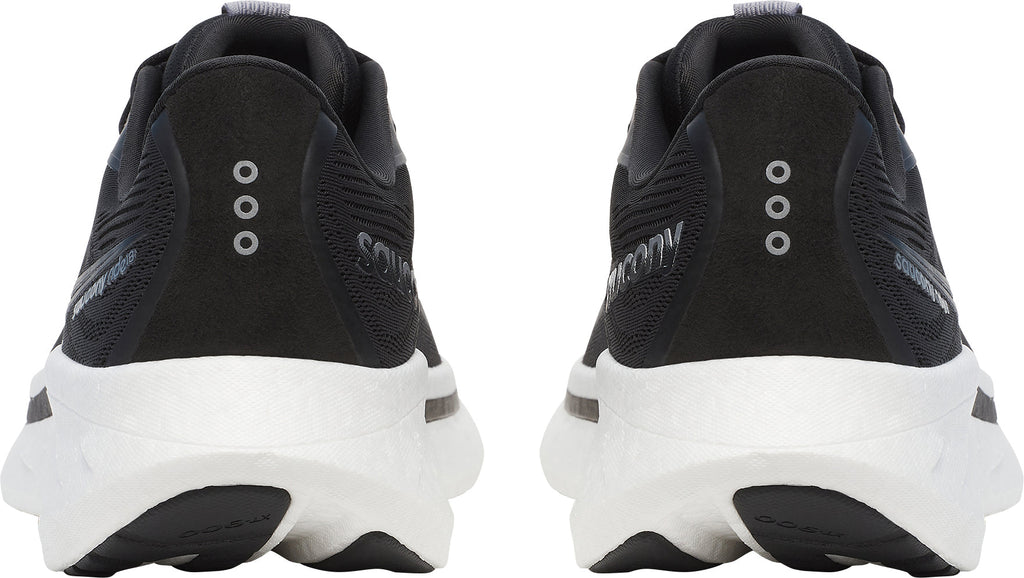 Men's Ride 18 Wide Fit Road Running Shoes - Black