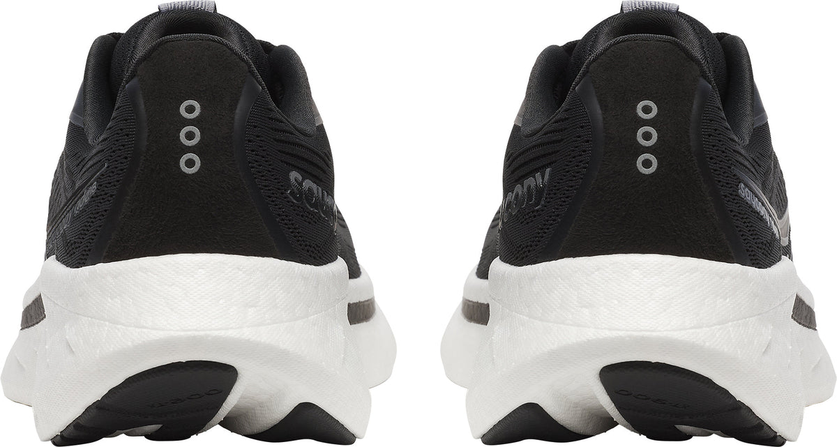 Women's Ride 18 Wide Fit Road Running Shoes - Black