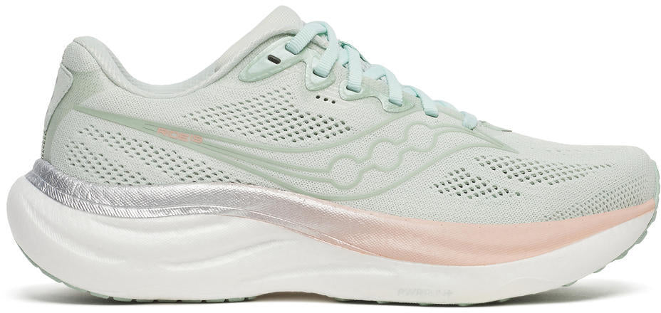 Women's Ride 19 Road Running Shoes - Green