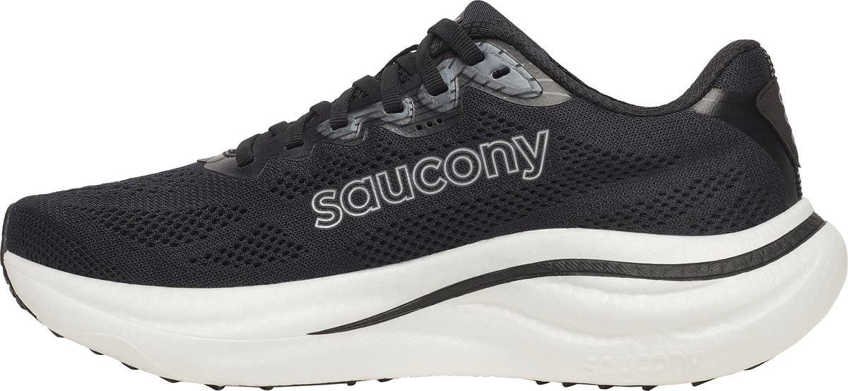 Women's Ride 19 Wide Fit Road Running Shoes - Black