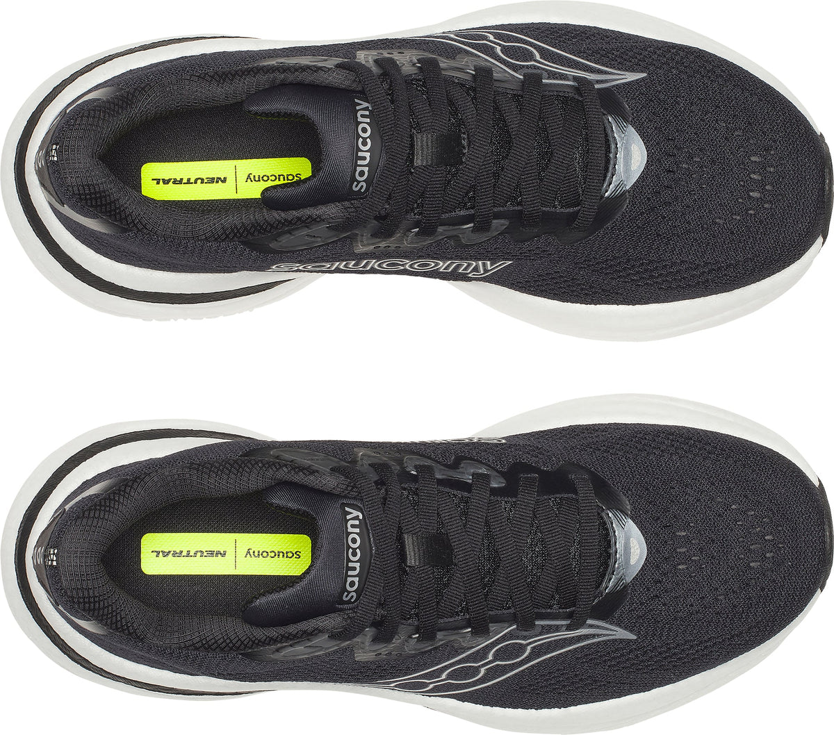 Women's Ride 19 Wide Fit Road Running Shoes - Black