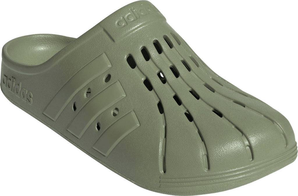 Adilette Clog Slides - Green