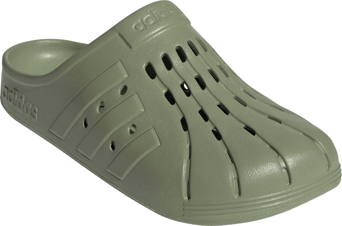 Adilette Clog Slides - Green