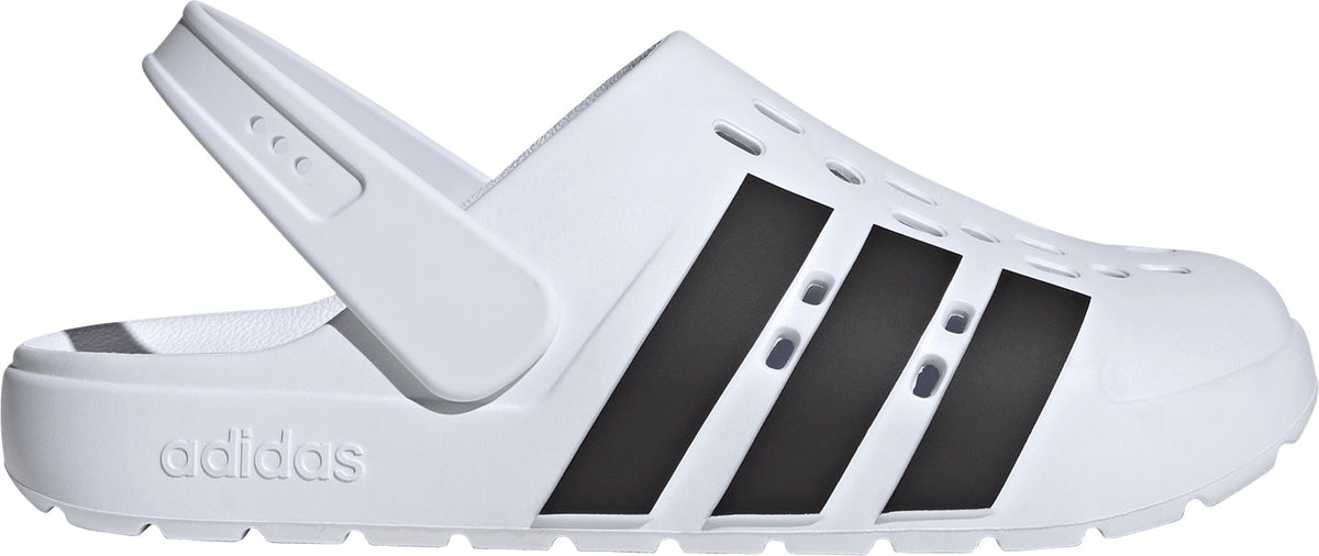 Adilette Clog Slides - White