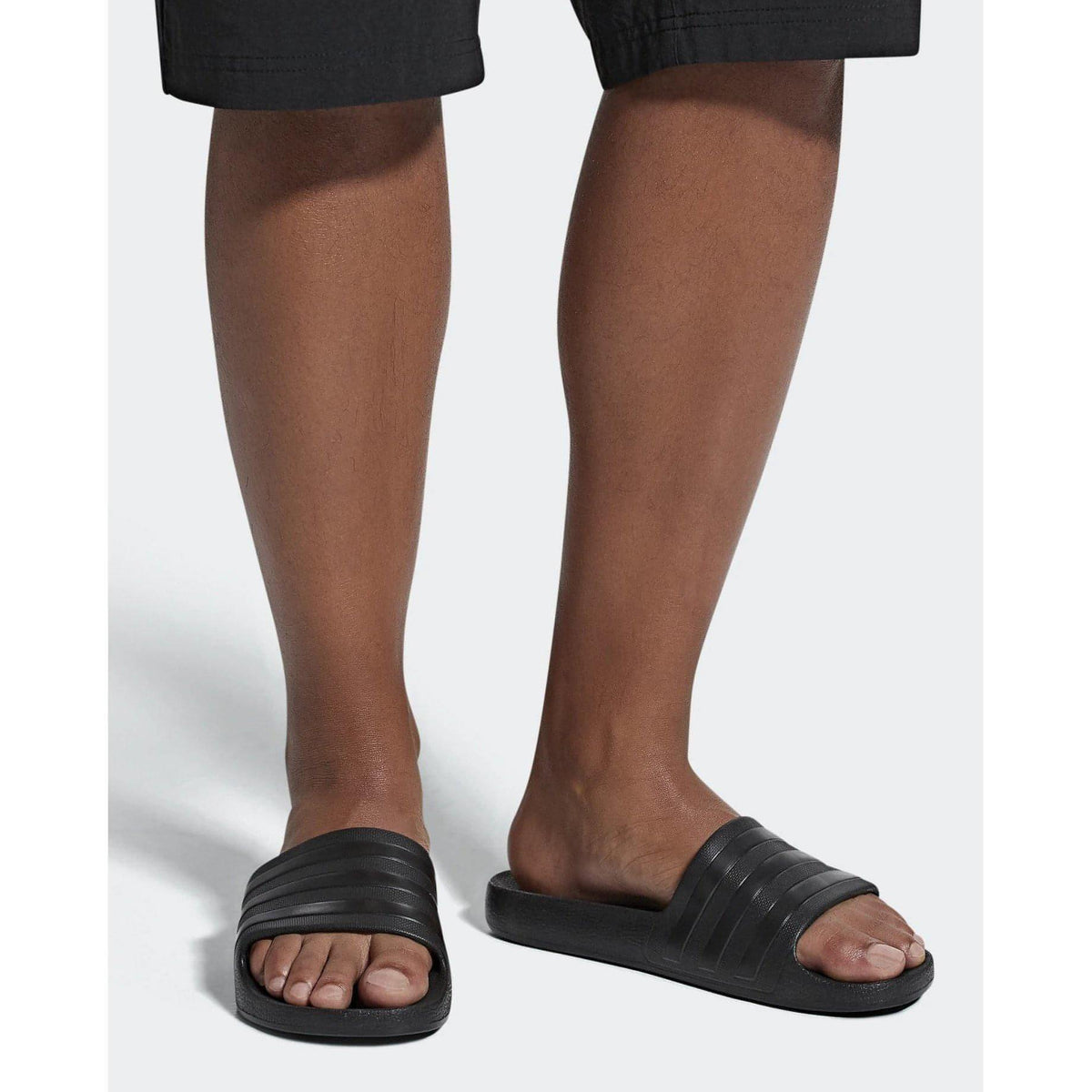 Adilette Aqua Slides - Black