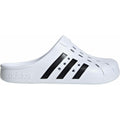Adilette Clog Slides - White