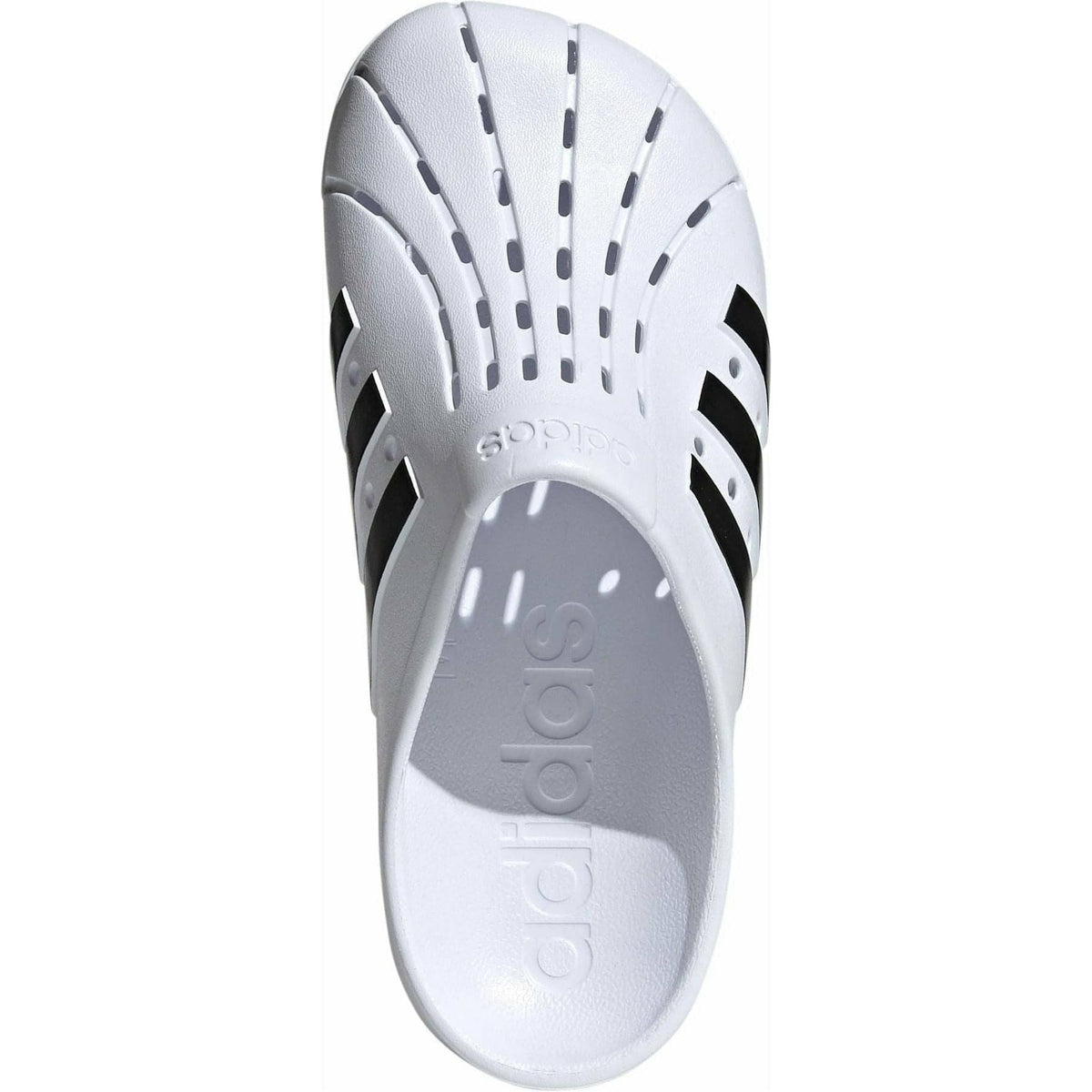 Adilette Clog Slides - White