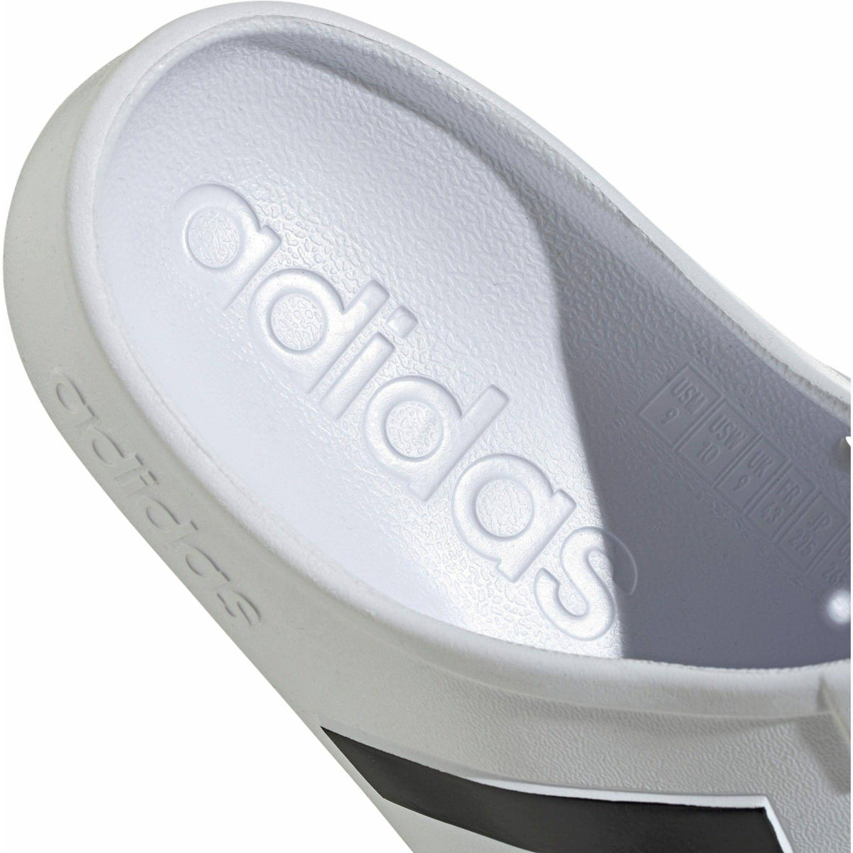 Adilette Clog Slides - White