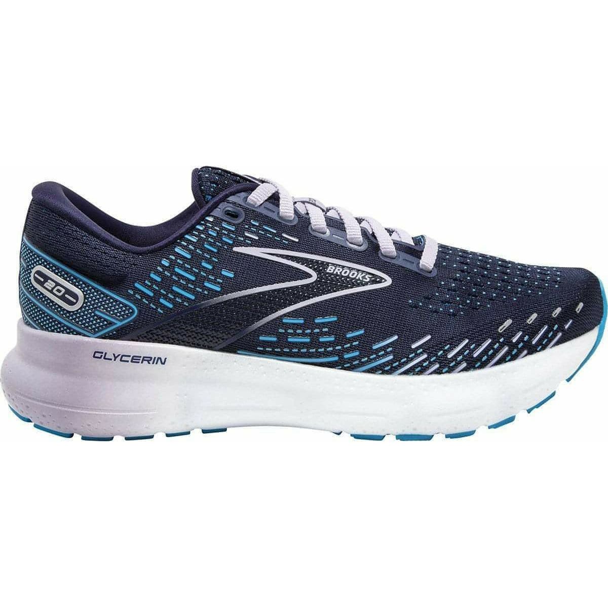 Women's Glycerin 20 Road Running Shoes - Blue