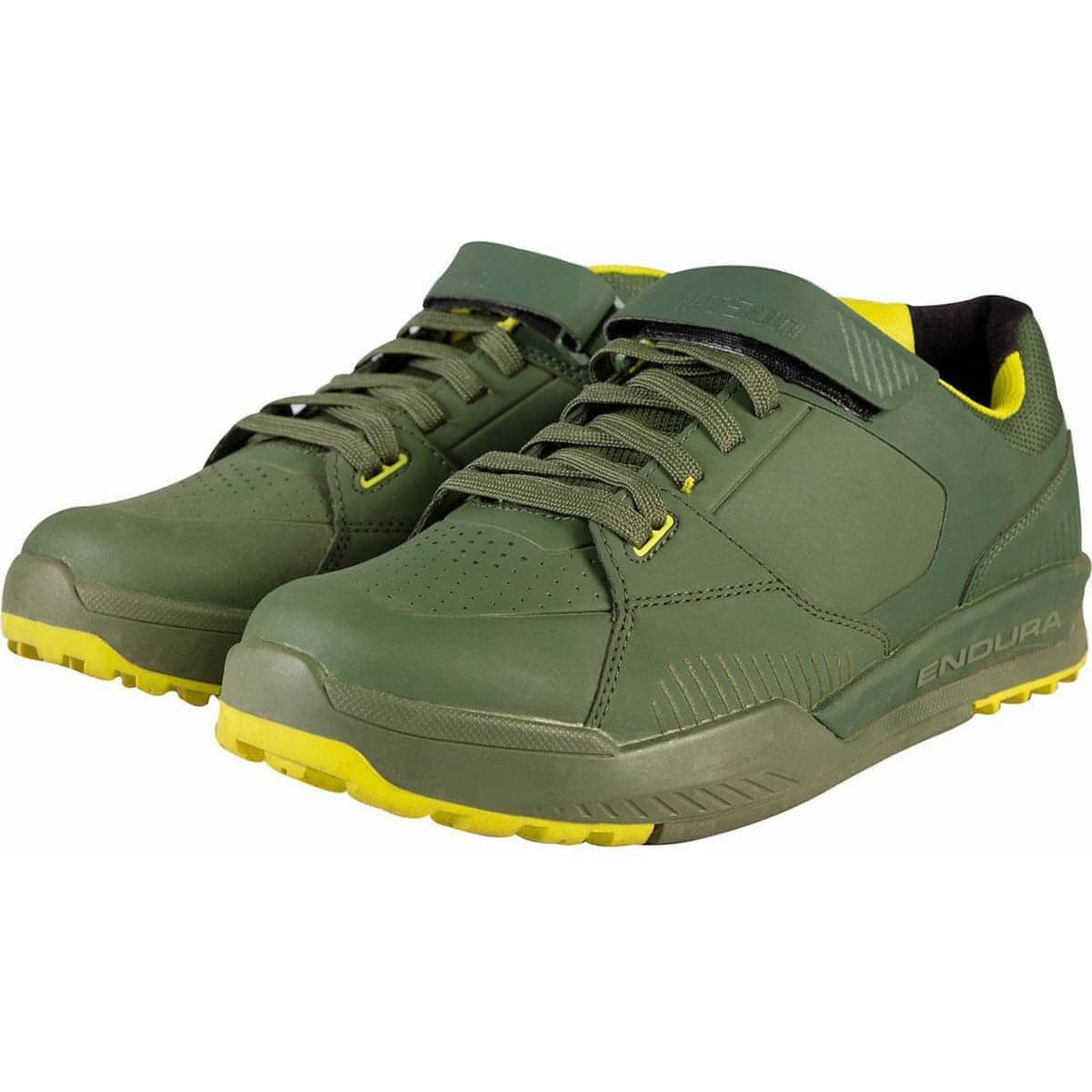 Men's MT500 Burner Clipless MTB Cycling Shoes - Green