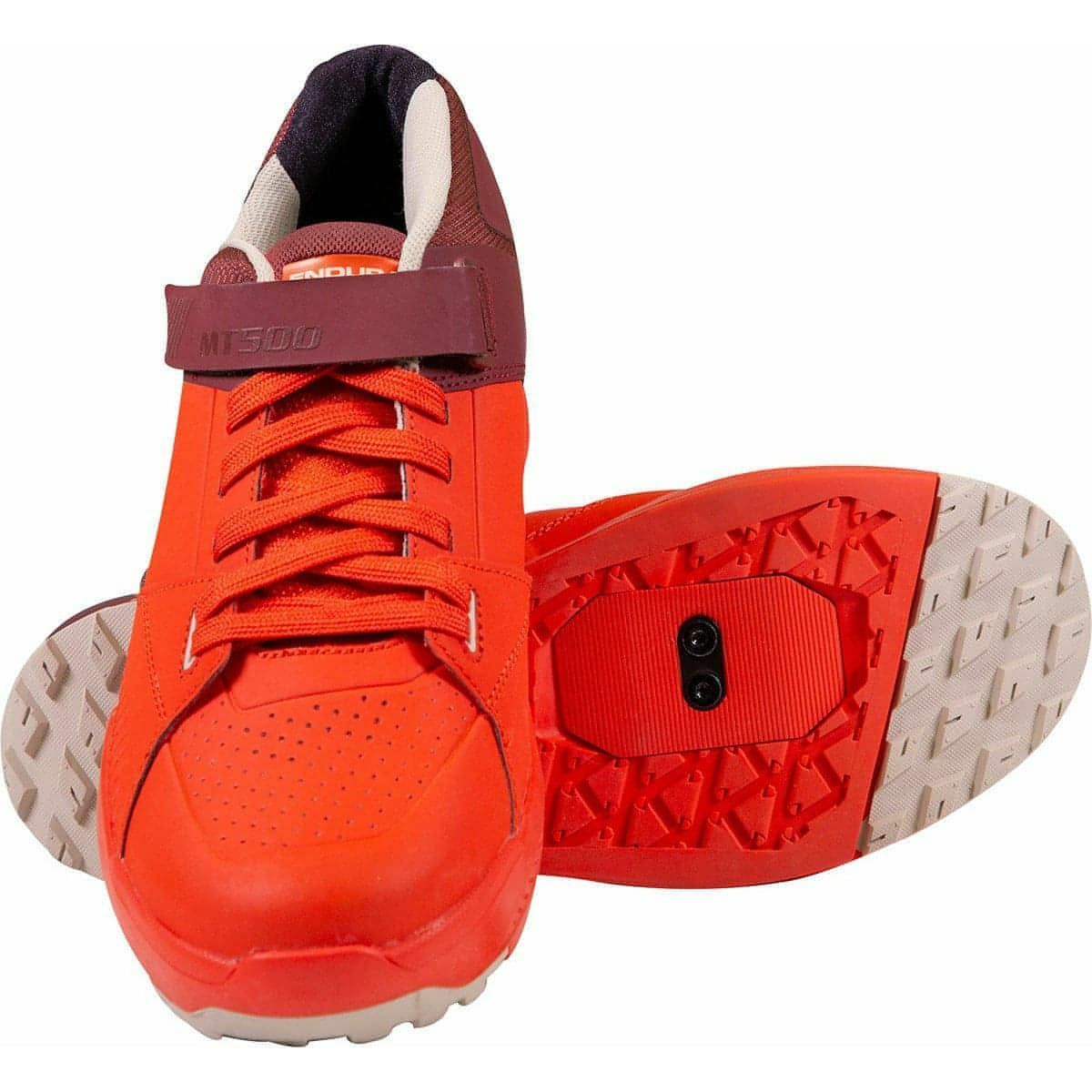 Men's MT500 Burner Clipless MTB Cycling Shoes - Red
