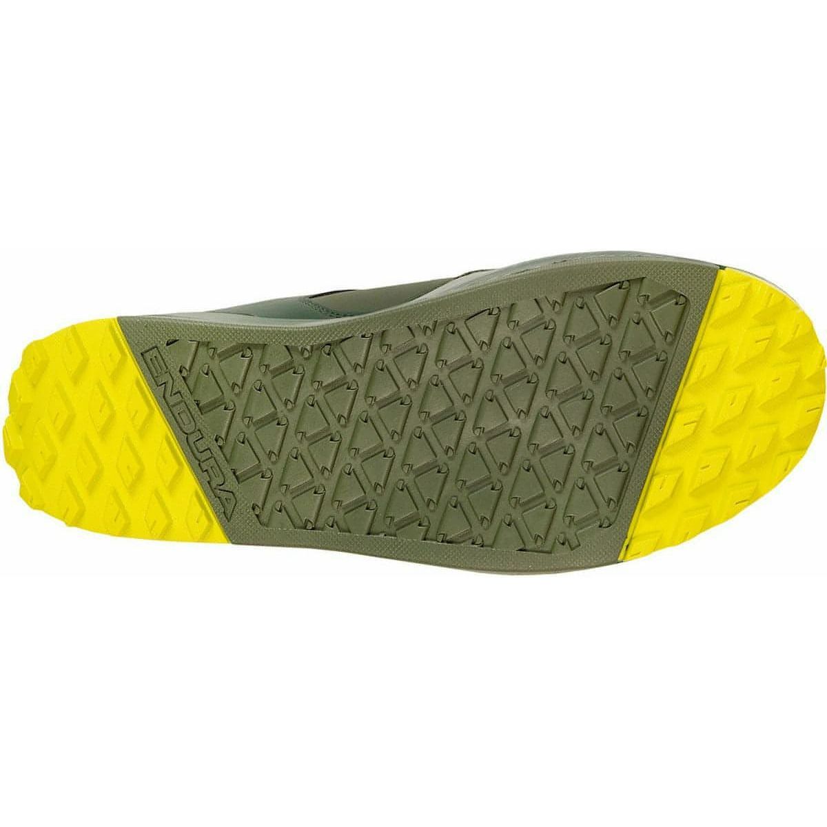 Men's MT500 Burner Flat MTB Cycling Shoes - Green