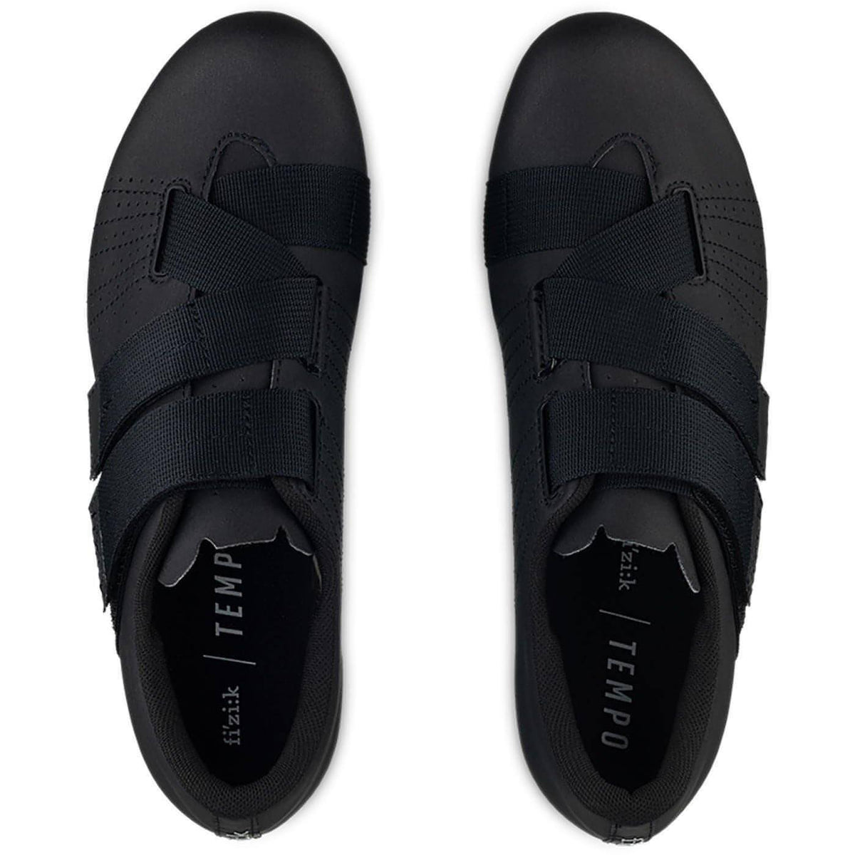 Men's R5 Tempo PowerStrap Road Cycling Shoes - Black