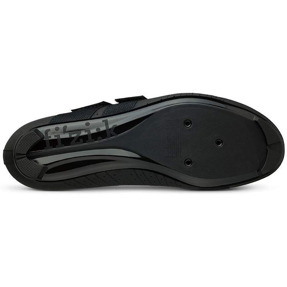 Men's R5 Tempo Powerstrap Road Cycling Shoes - Black