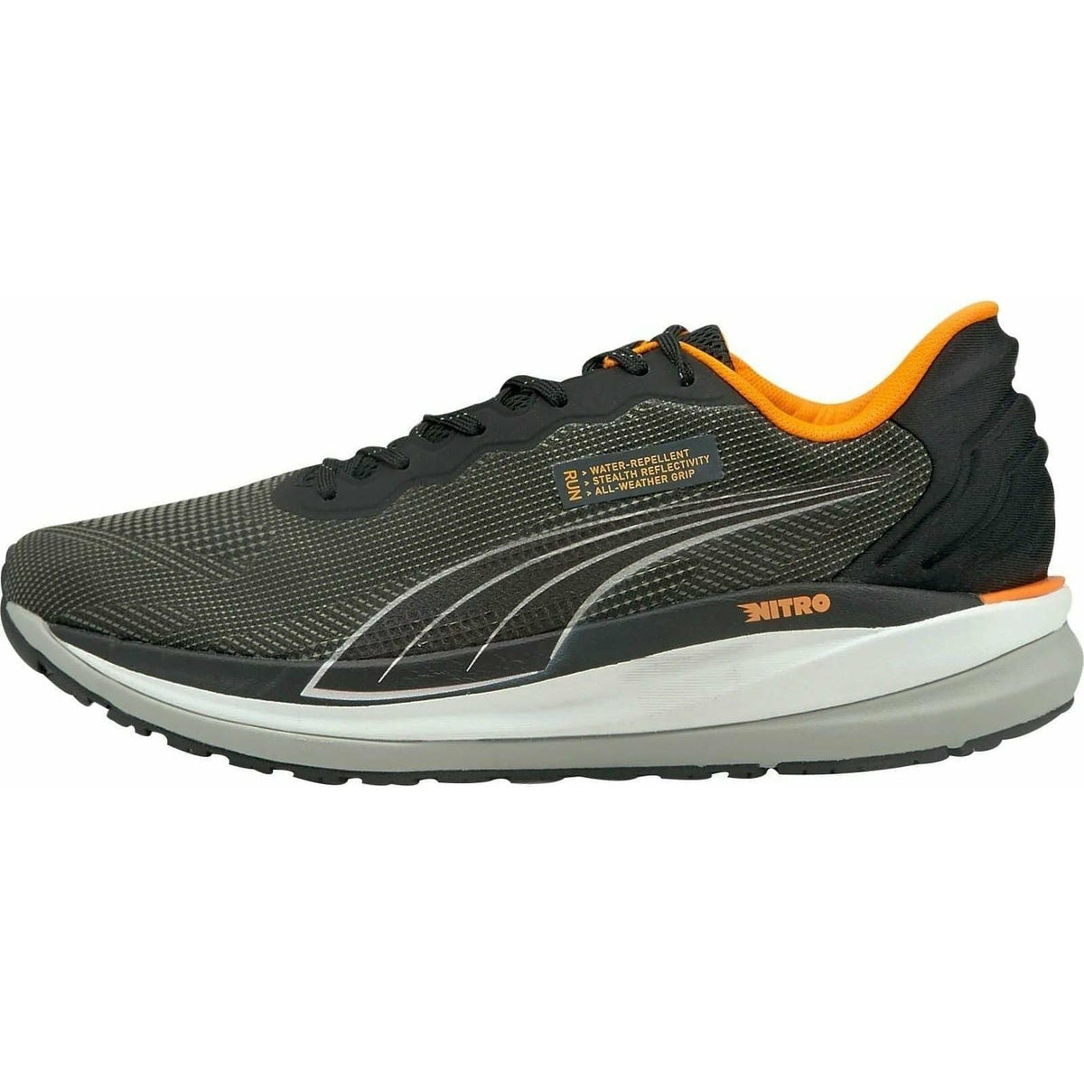 Men's Magnify Nitro WTR Road Running Shoes - Black